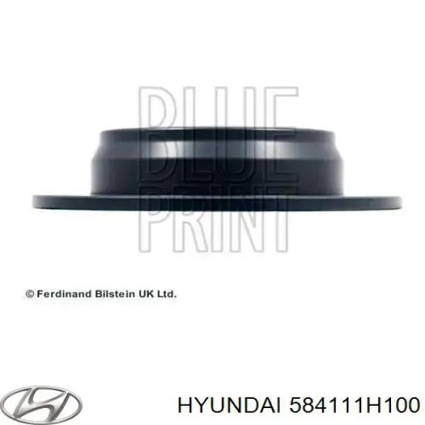 Do koszyka 584111H100 Hyundai/Kia Tarcza hamulcowa tylna