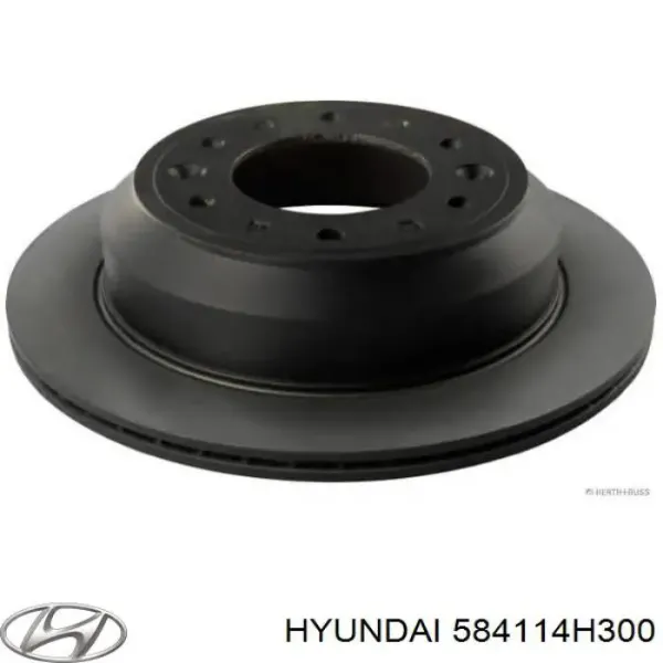 Tarcza hamulcowa tylna 584114H300 Hyundai/Kia