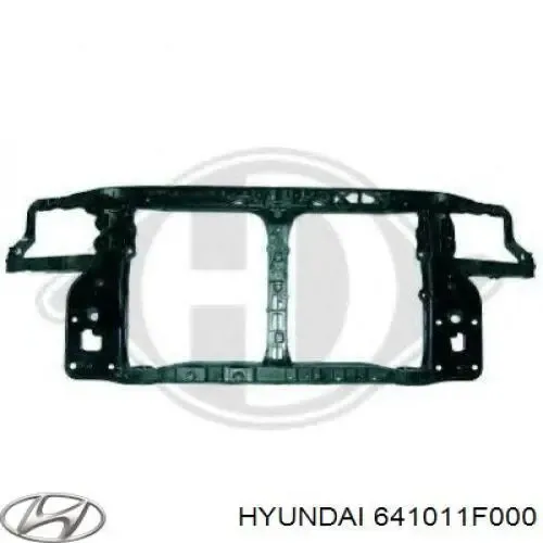 Osłona chłodnicy kompletna (panel mocowania reflektorów) do KIA Sportage II JE