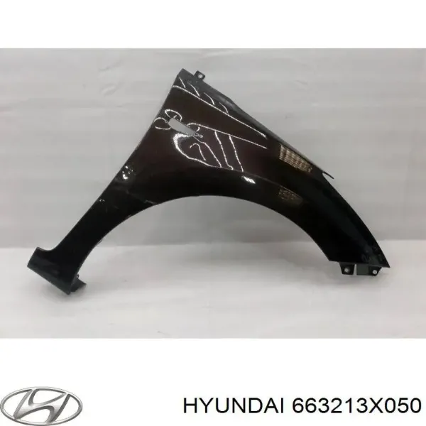 Błotnik przedni prawy 663213X050 Hyundai/Kia