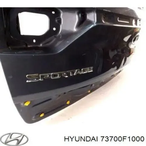 Drzwi tylne (bagażnika 3/5) KIA Sportage IV QL