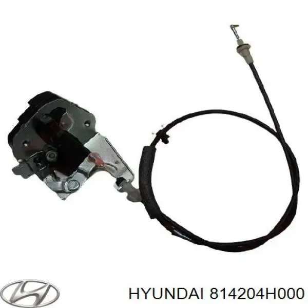 Zamek drzwi tylnych prawych 814204H000 Hyundai/Kia