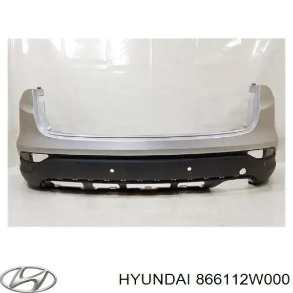 Zderzak tylny, góna część 866112W000 Hyundai/Kia