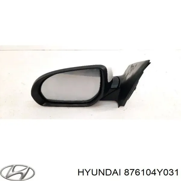 Lusterko wsteczne lewe 876104Y031 Hyundai/Kia