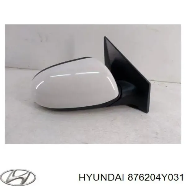 Lusterko wsteczne prawe 876204Y031 Hyundai/Kia