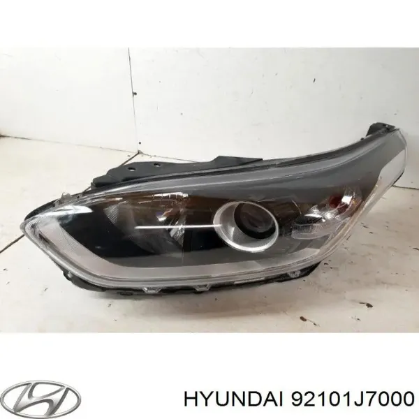 Reflektor lewy 92101J7000 Hyundai/Kia