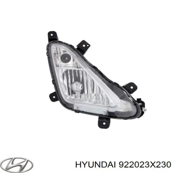 Lampa przeciwmgielna prawa 922023X230 Hyundai/Kia