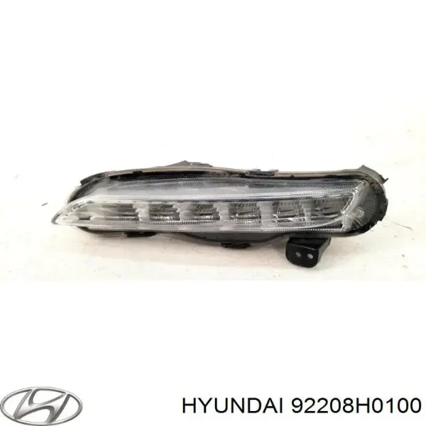 Reflektor do jazdy dziennej prawy 92208H0100 Hyundai/Kia