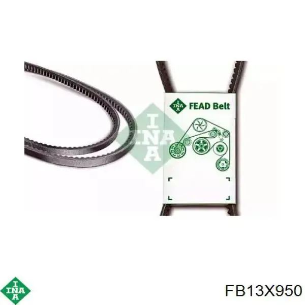 Pas napędowy mechanizmów FB13X950 INA