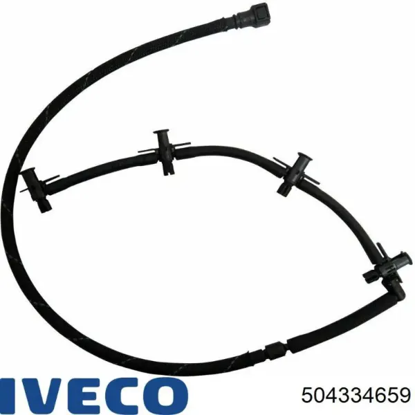 Rurka paliwa, zwrotna od wtryskiwaczy 504334659 Iveco