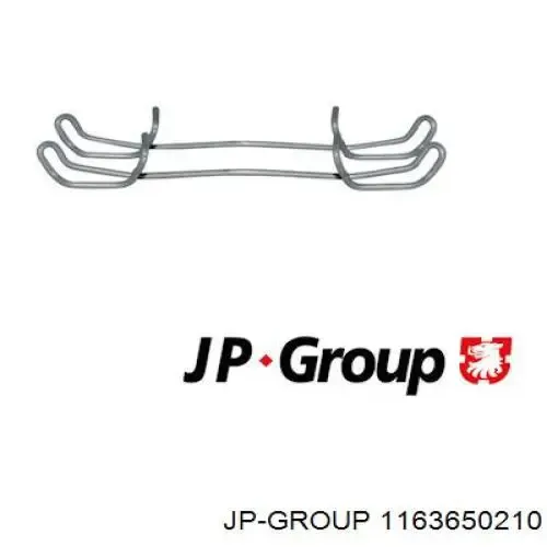 Sprężyna mocująca zacisku 1163650210 JP Group