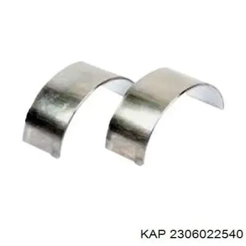 Panewki korbowodowe wału korbowego, zestaw, standardowe (STD) HCJA026S Parts-Mall