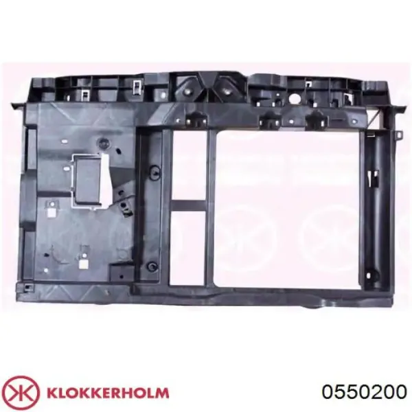  Osłona chłodnicy kompletna (panel mocowania reflektorów) Citroen Berlingo autobus (MF) (1996 - 2008) 