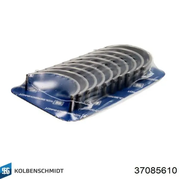 Panewki korbowodowe wału korbowego, zestaw, 1. naprawa (+0,25) 37085610 Kolbenschmidt