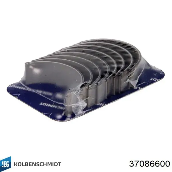 Panewki korbowodowe wału korbowego, zestaw, standardowe (STD) 37086600 Kolbenschmidt