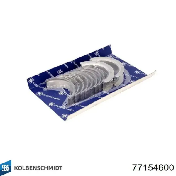 Panewki główne wału korbowego, zestaw, standardowe (STD) 77154600 Kolbenschmidt