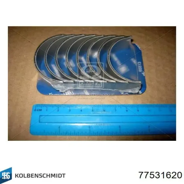 Panewki korbowodowe wału korbowego, zestaw, 2. naprawa (+0,50) SsangYong Musso FJ