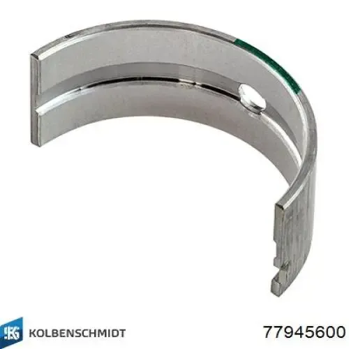 Panewki korbowodowe wału korbowego, zestaw, standardowe (STD) 77945600 Kolbenschmidt
