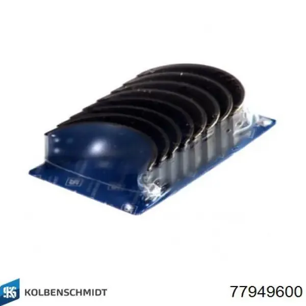 Panewki główne wału korbowego, zestaw, standardowe (STD) 77949600 Kolbenschmidt