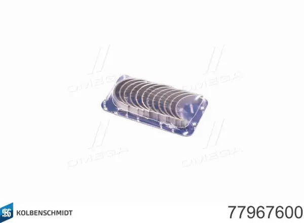 Panewki korbowodowe wału korbowego, zestaw, standardowe (STD) 77967600 Kolbenschmidt