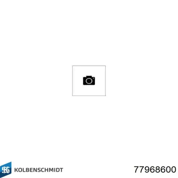 Panewki korbowodowe wału korbowego, zestaw, standardowe (STD) 77968600 Kolbenschmidt