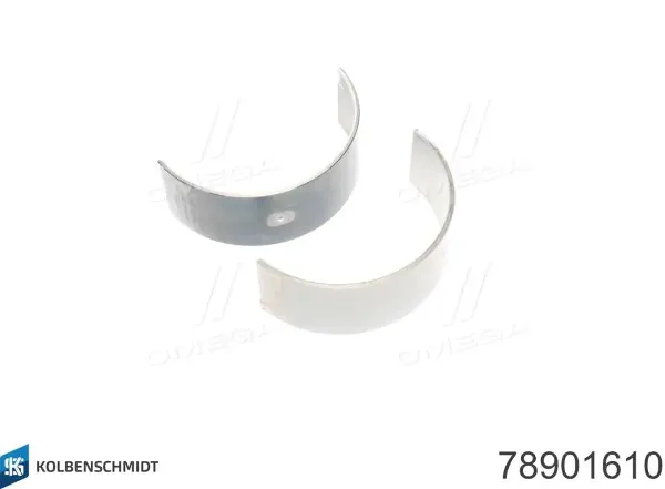 Panewki korbowodowe wału korbowego, zestaw, 1. naprawa (+0,25) MAN TGA 