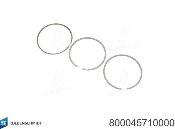Pierścienie tłokowe na 1 cylinder, STD. 800045710000 Kolbenschmidt