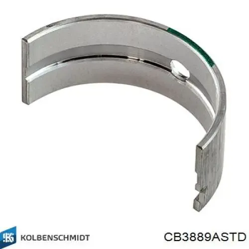 Panewki korbowodowe wału korbowego, zestaw, standardowe (STD) CB3889ASTD Kolbenschmidt