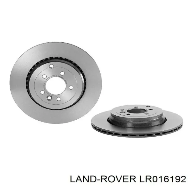 Tarcza hamulcowa tylna LR016192 Land Rover