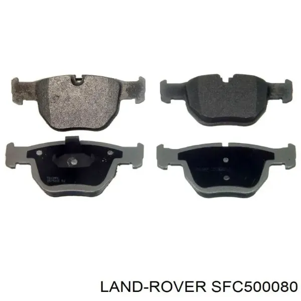 Klocki hamulcowe przednie tarczowe SFC500080 Land Rover