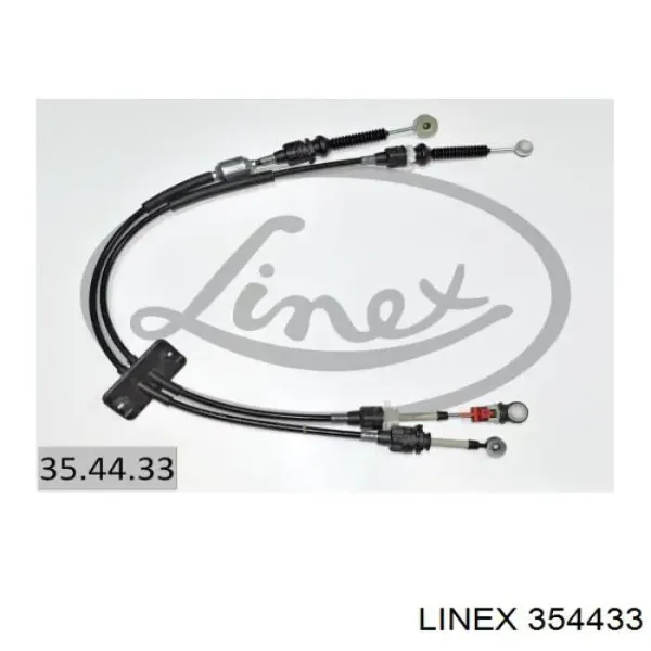 Linka dźwigni zmiany biegów podwójna 6000618599 Fiat/Alfa/Lancia