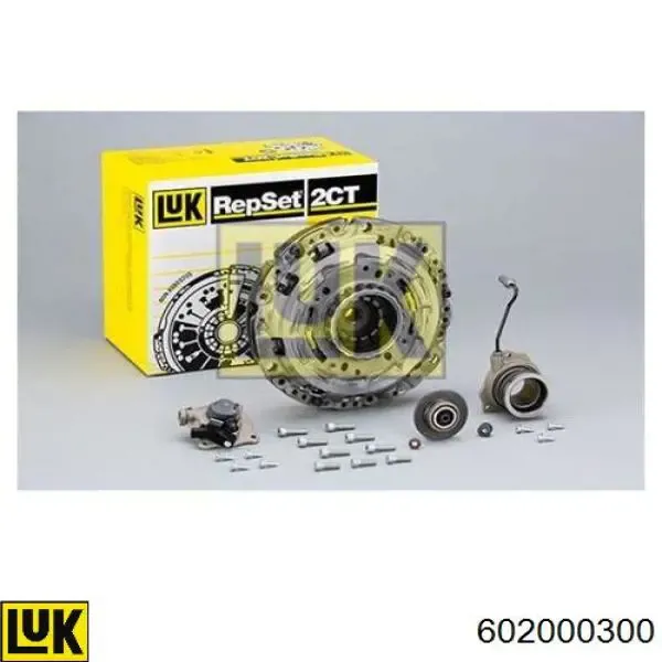 Zestaw sprzęgła (3 części) 55248365 Fiat/Alfa/Lancia