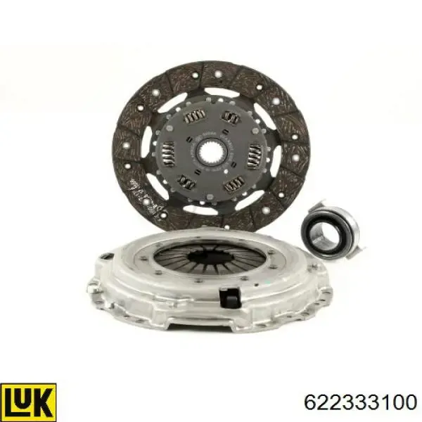 Zestaw sprzęgła (3 części) 622333100 LUK