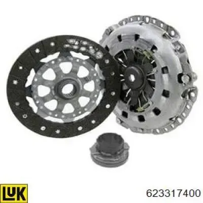 Zestaw sprzęgła (3 części) 623317400 LUK