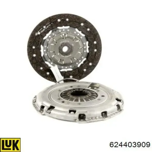 Zestaw sprzęgła (3 części) 624403909 LUK