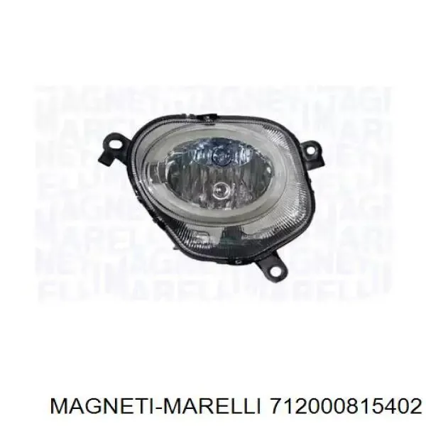 Reflektor prawy 52007766 Fiat/Alfa/Lancia