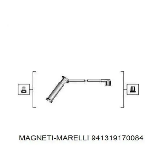 Zestaw przewodów wysokiego napięcia 941319170084 Magneti Marelli