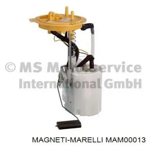 Moduł pompy paliwowej z czujnikiem poziomu paliwa MAM00013 Magneti Marelli