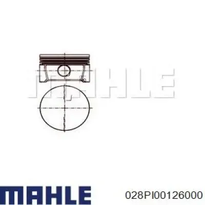 Tłok, komplet do jednego cylindru, STD 028PI00126000 Mahle Original