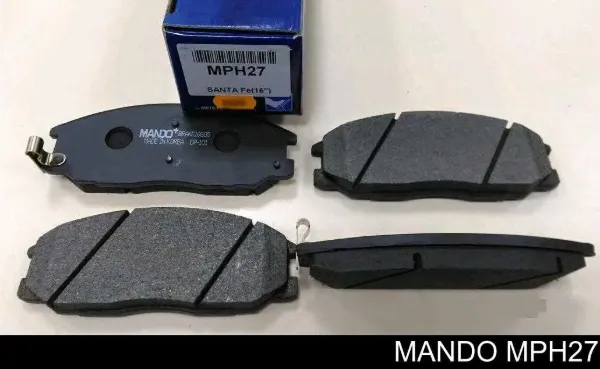 Klocki hamulcowe przednie tarczowe MPH27 Mando