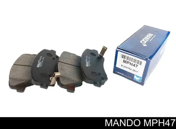 Klocki hamulcowe przednie tarczowe MPH47 Mando
