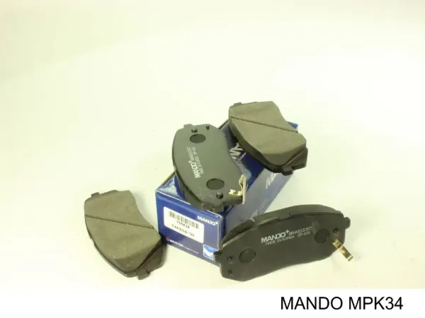 Klocki hamulcowe przednie tarczowe MPK34 Mando