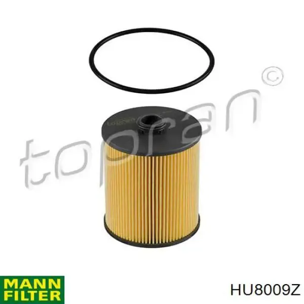 Filtr oleju HU8009Z Mann-Filter