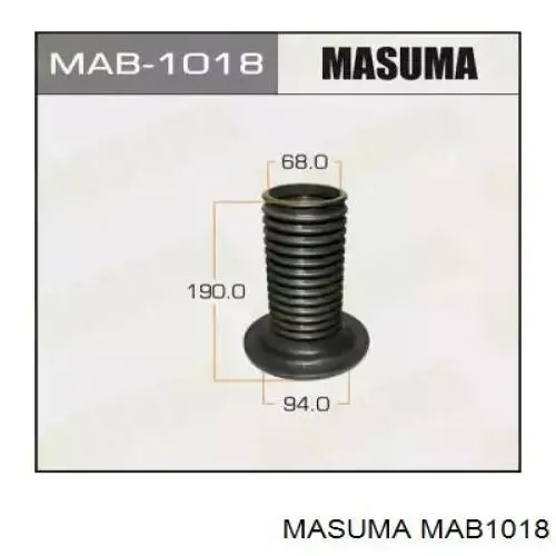Osłona amortyzatora przedniego MAB1018 Masuma