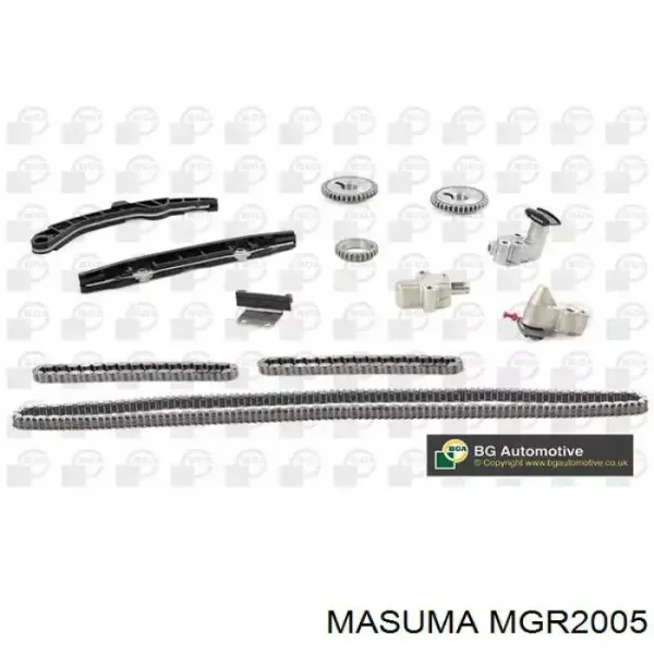 Łańcuch rozrządu górny, zestaw MGR2005 Masuma
