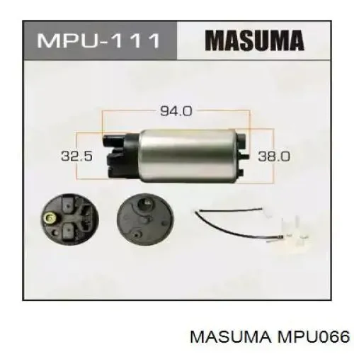 Element-turbina pompy paliwa MPU066 Masuma