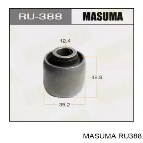 Silentblock wahacza poprzecznego tylnego wewnętrzny RU388 Masuma