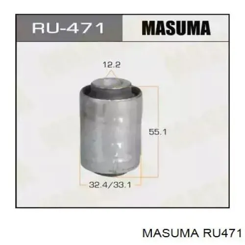 Silentblock wahacza tylnego dolnego RU471 Masuma