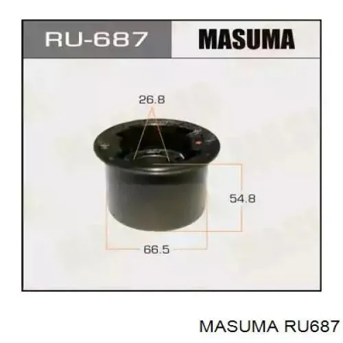 Silentblock przedniego wahacza dolnego RU687 Masuma