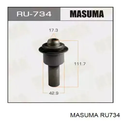 Tuleja (poduszka) przedniej belki RU734 Masuma